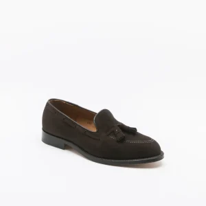Mocassino con nappine Alden 666 in camoscio marrone