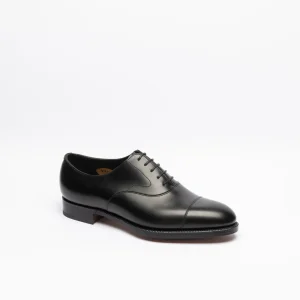 Stringata oxford Edward Green Chelsea in pelle nera