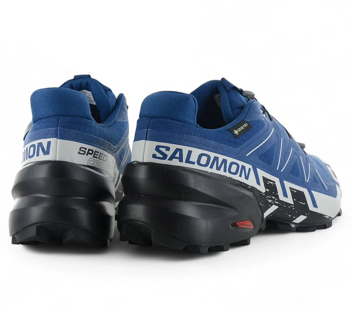 Salomon Speedcross 6 GTX - GORE-TEX - Herren Trail-Running Schuhe Laufschuhe Blau 477649 - immagine 4
