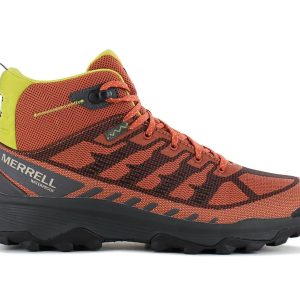 Merrell Speed Eco Mid WP Waterproof - Herren Wanderschuhe Trekking Stiefel Orange J037545
