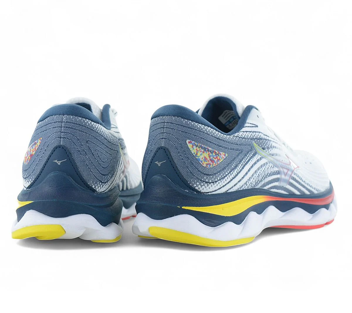 Mizuno Wave Sky 6 - Damen Laufschuhe Running Schuhe Weiß J1GD220221 - immagine 4