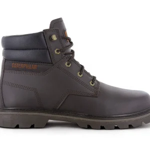 CAT Caterpillar Quadrate Boots - Herren Stiefel Leder Braun P723803