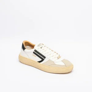 Sneaker eco-friendly Puraai Pitch in pelle bianca